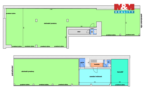 Pronájem kanceláře, 234 m² - 12