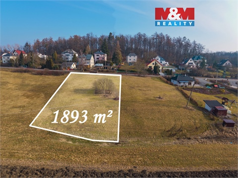 Prodej stavebního pozemku, 1 893 m² 0
