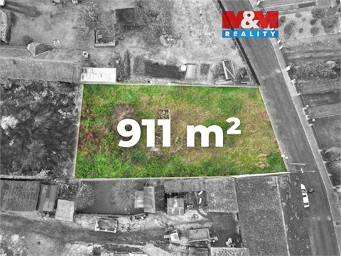 Prodej stavebního pozemku, 911 m² 0