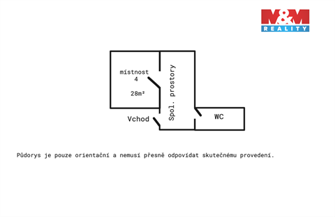 Pronájem kanceláře, 28 m² - 4
