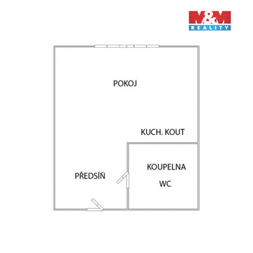 Prodej bytu 1kk, 19 m² 6