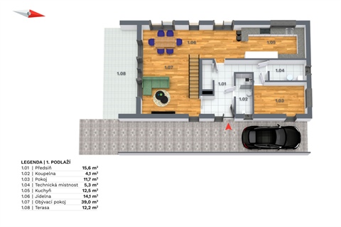 Prodej rodinného domu, 200 m² 16