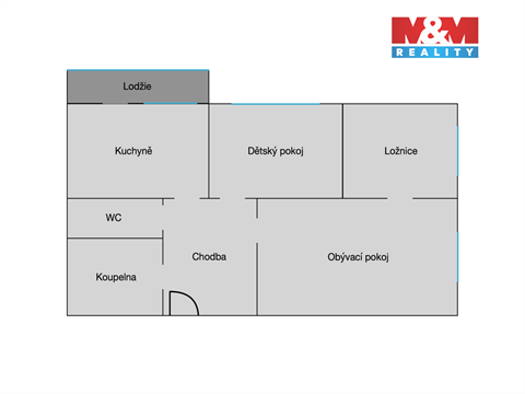 Prodej bytu 3+1, 65 m² 4