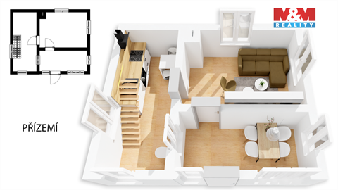 Prodej chaty / chapuly, 39 m² - 20