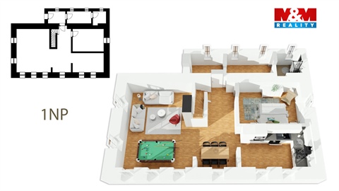 Prodej chaty / chapuly, 180 m² - 0