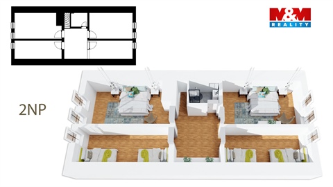 Prodej chaty / chapuly, 180 m² - 12