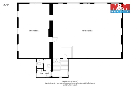 Prodej komerčního objektu, 609 m² - 14