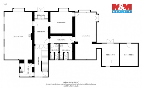 Prodej rodinného domu, 609 m² 14