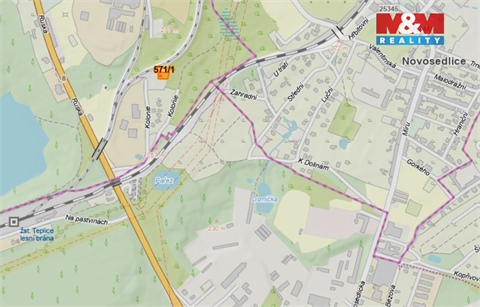 Prodej stavebního pozemku, 860 m² - 2