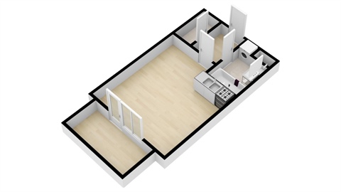 Pronájem bytu 1kk, 34 m² 14