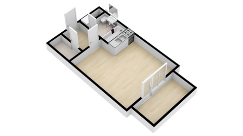 Pronájem bytu 1kk, 34 m² 16