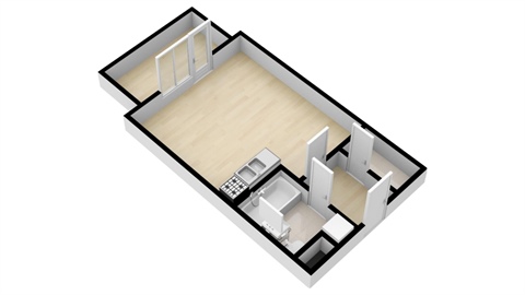 Pronájem bytu 1kk, 34 m² - 14