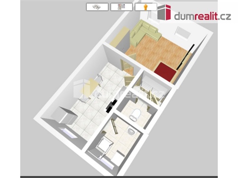 Pronájem bytu 1+1, 46 m² - 10