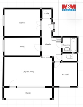 Prodej bytu 3+1, 70 m² - 138