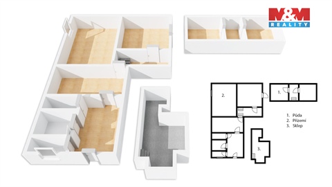 Prodej chaty / chapuly, 66 m² - 8