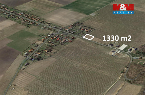Prodej stavebního pozemku, 1 330 m² - 2