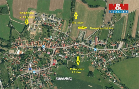 Prodej stavebního pozemku, 653 m² 10