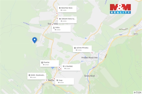 Prodej stavebního pozemku, 2 290 m² - 4