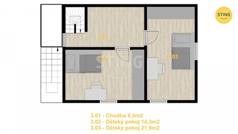 Prodej bytu 4kk, 104 m² 22