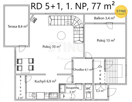 Prodej rodinného domu, 208 m² - 12