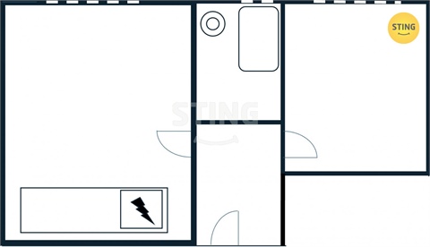 Pronájem bytu 1+1, 35 m² - 4