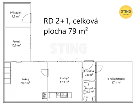 Prodej rodinného domu, 125 m² - 6