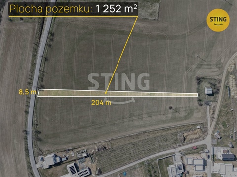 Prodej stavebního pozemku, 1 215 m² - 4