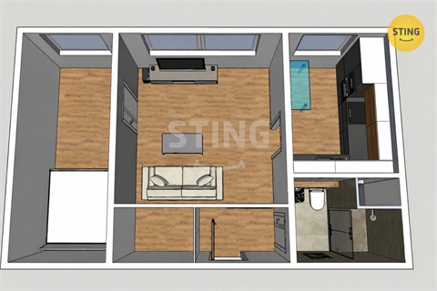 Prodej bytu 2+1, 41 m² 8