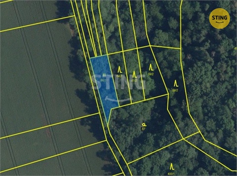 Prodej zemědělské půdy, 1 071 m² 0