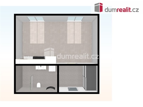 Pronájem bytu 1kk, 31 m² - 2