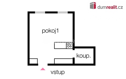 Pronájem bytu 1kk, 25 m² 10