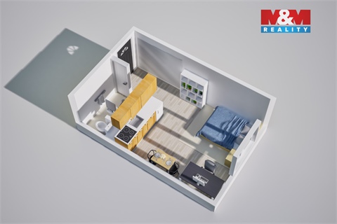 Prodej bytu 1kk, 19 m² 8