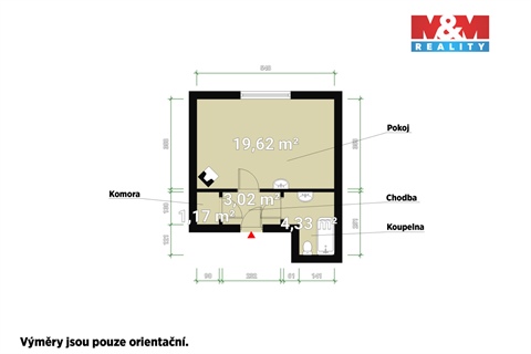 Prodej bytu 1kk, 28 m² 8