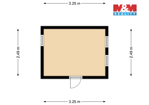 Prodej chaty / chapuly, 14 m² - 18