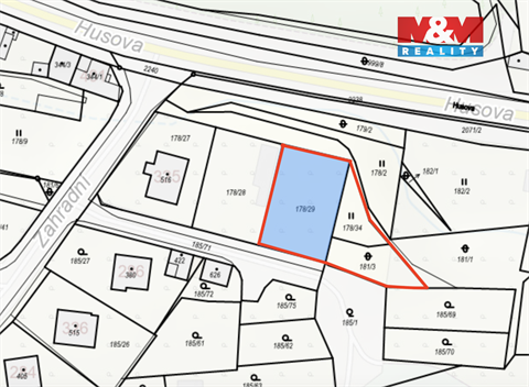 Prodej stavebního pozemku, 1 021 m² 12