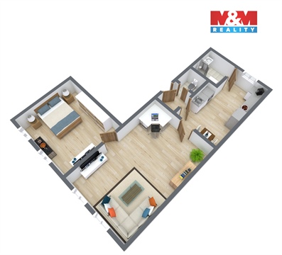 Prodej bytu 2+1, 88 m² 12