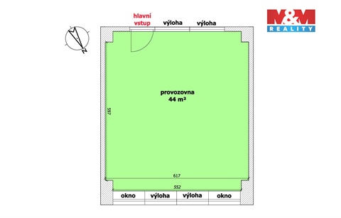 Pronájem obchodních prostor, 44 m² 4