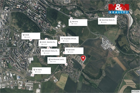 Prodej stavebního pozemku, 1 710 m² 8