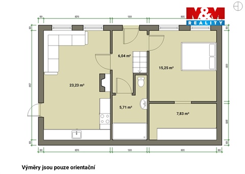 Pronájem rodinného domu, 105 m² 8