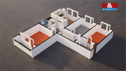 Pronájem bytu 3+1, 82 m² - 14