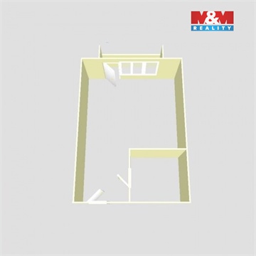 Pronájem bytu 1kk, 29 m² - 14