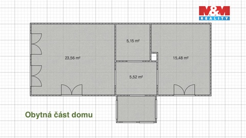 Prodej rodinného domu, 49 m² - 8