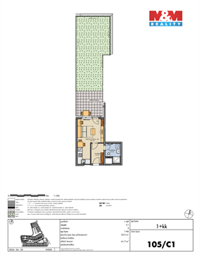 Prodej bytu 1kk, 30 m² 2