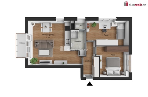 Prodej bytu 3kk, 72 m² - 12