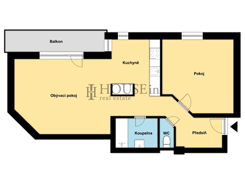 Pronájem bytu 2kk, 60 m² 12