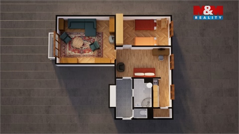 Prodej bytu 3+1, 65 m² 12