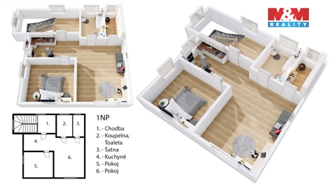 Pronájem rodinného domu, 160 m² - 14