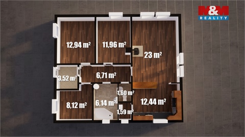 Prodej rodinného domu, 88 m² 2