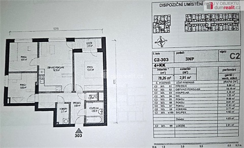 Pronájem bytu 4kk, 78 m² - 14