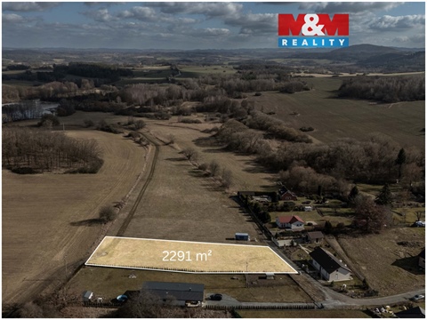 Prodej stavebního pozemku, 2 291 m² 0